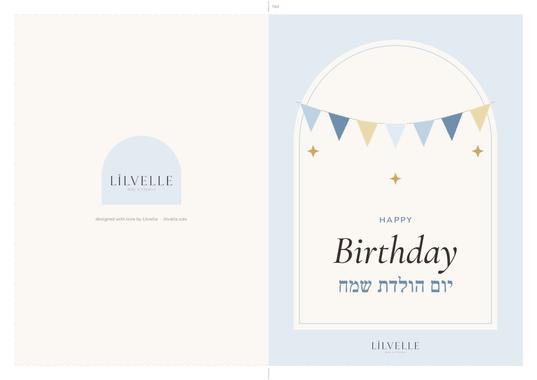 Preview of Birthday card · boy
